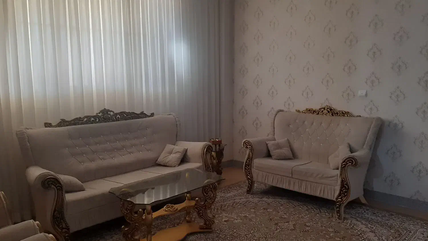 مبل ۷نفره بامیز عسلی|مبلمان خانگی و میز عسلی|جعفرآباد, |دیوار