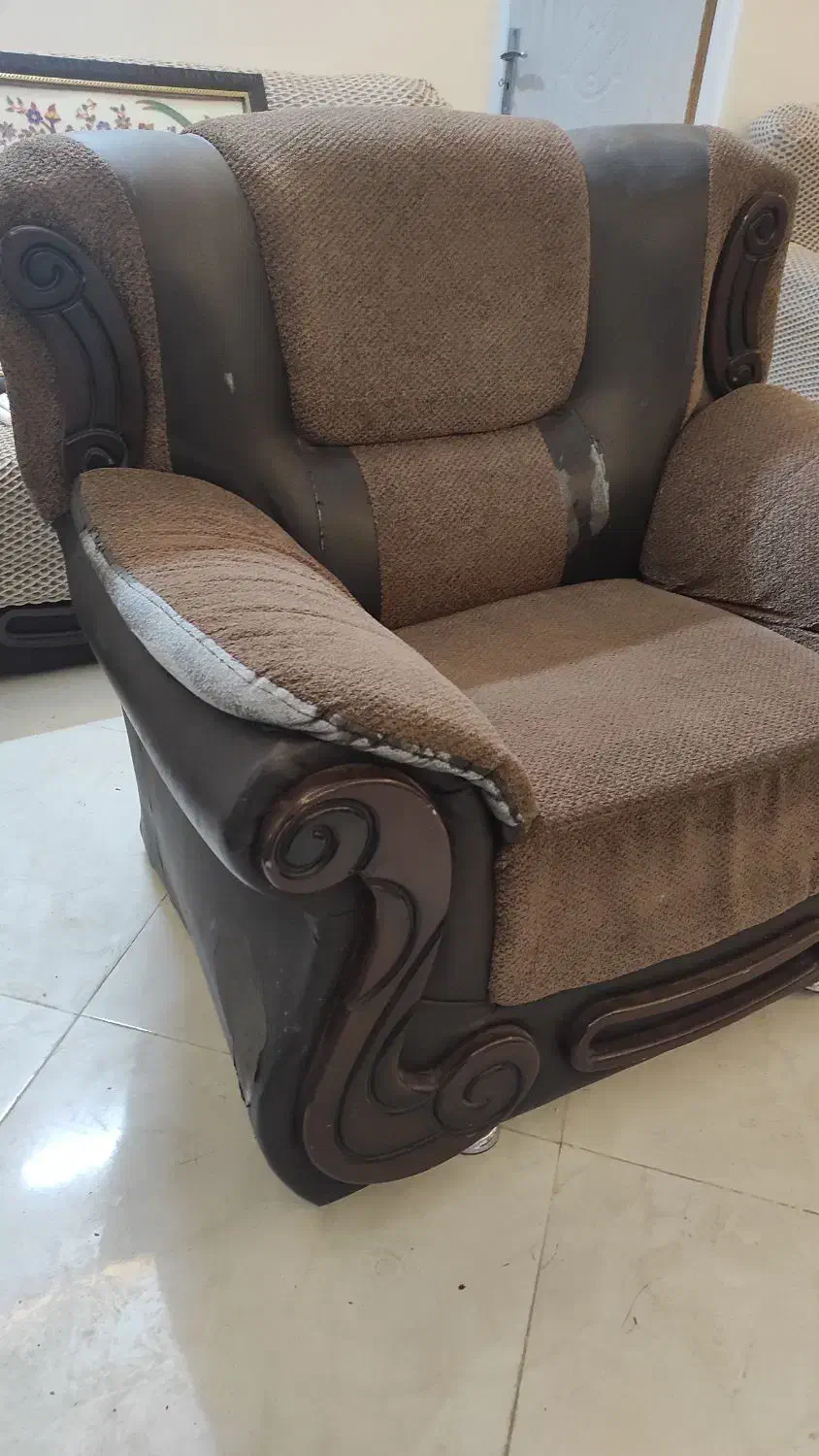 مبل ۷ نفره|مبلمان خانگی و میز عسلی|مشهد, باغون آباد|دیوار