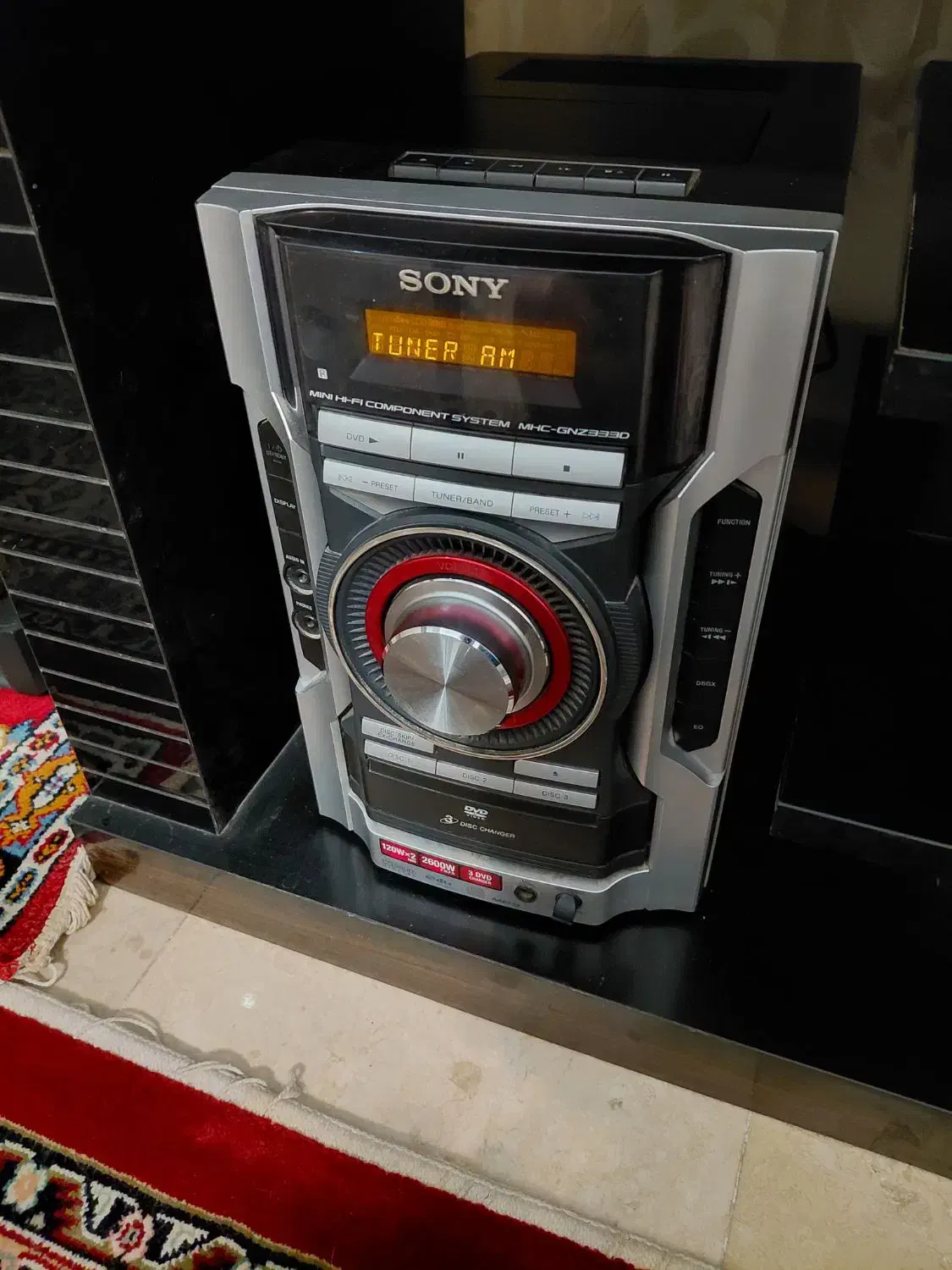 ضبط سی دی خور و کاست خور و رادیو سونی|سیستم صوتی خانگی|تهران, فردوس|دیوار