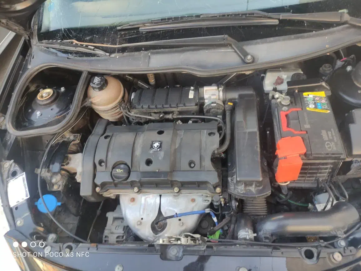 207 مدل 401 تصادفی|خودرو سواری و وانت|شیراز, زرهی|دیوار