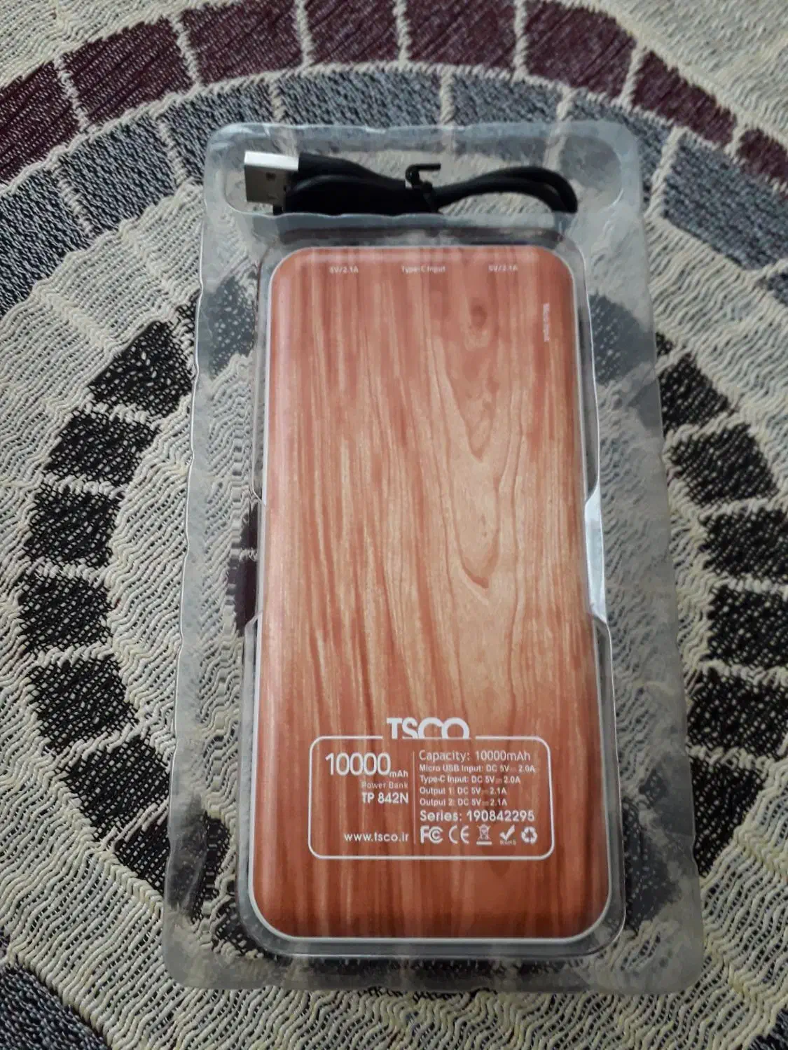 پاور بانک تسکو ۱۰۰۰۰ میلی آمپر نو|لوازم جانبی موبایل و تبلت|قم, کلهری|دیوار