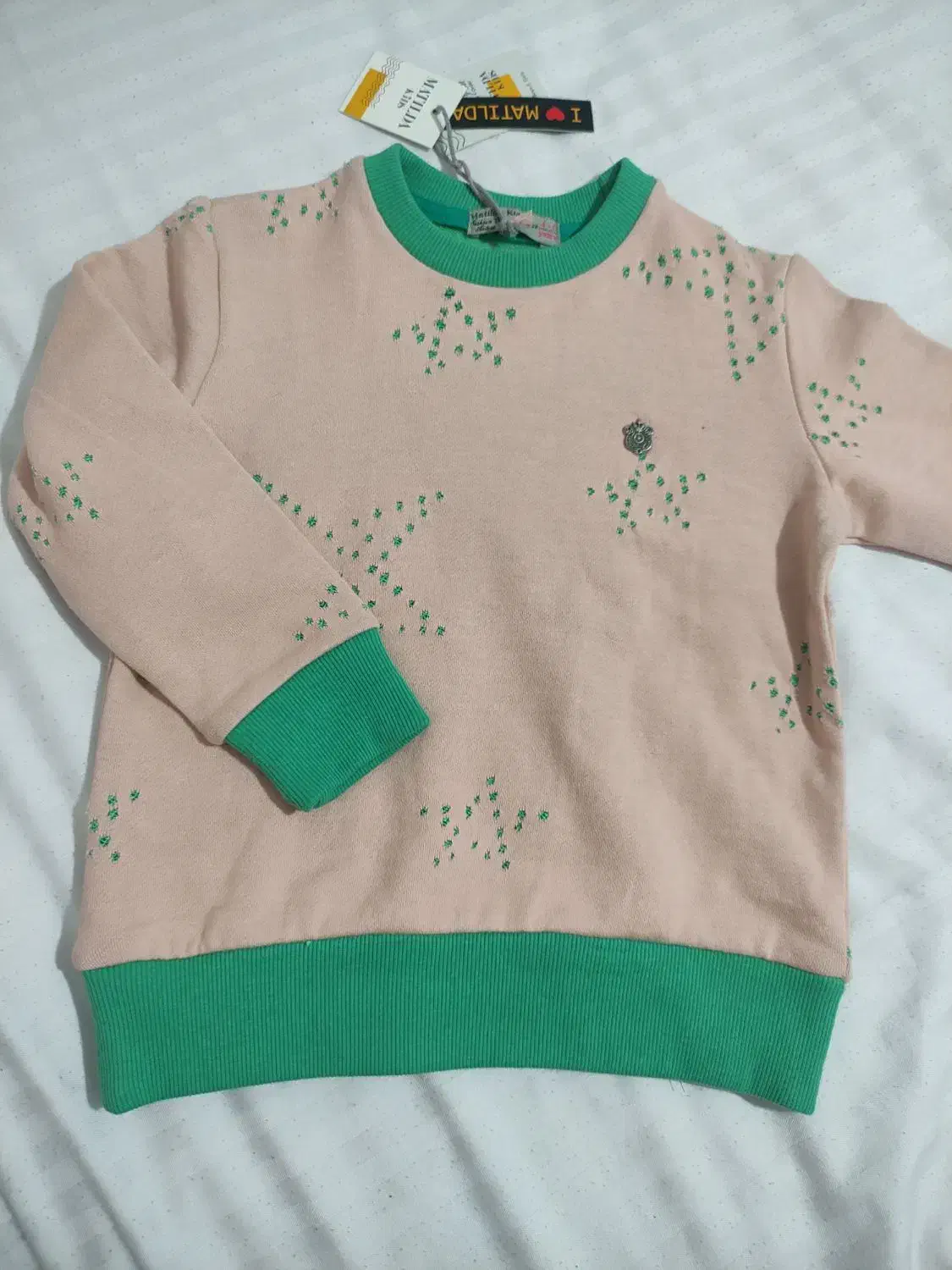 بلوز بافت دخترانه سایز ۴۵|کفش و لباس بچه|قم, باجک یک|دیوار