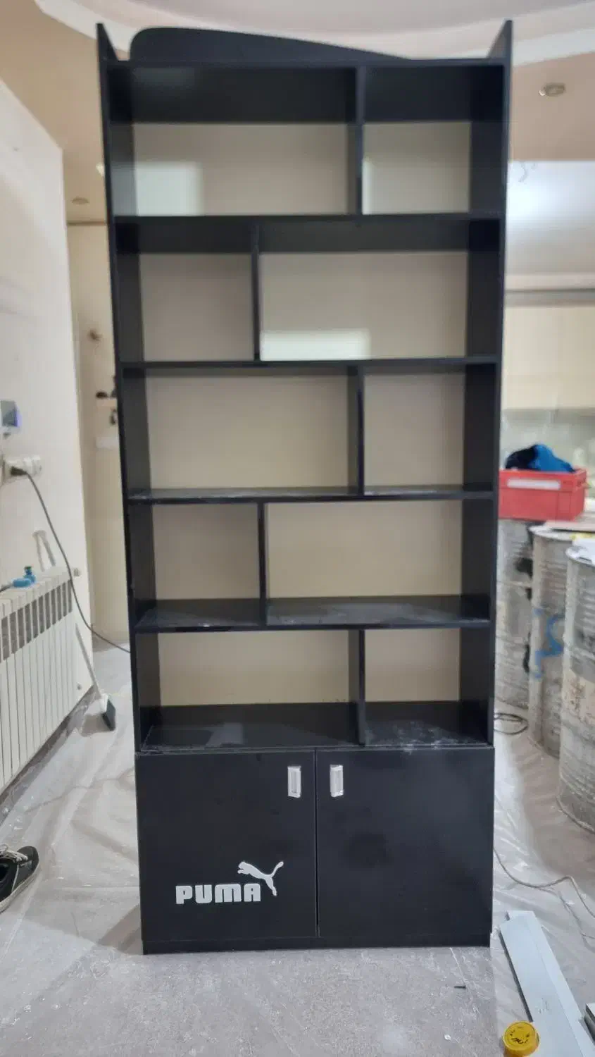 کتابخانه تمام MDF|کتابخانه، شلف، قفسه‌های دیواری|رشت, دروازه لاکان|دیوار