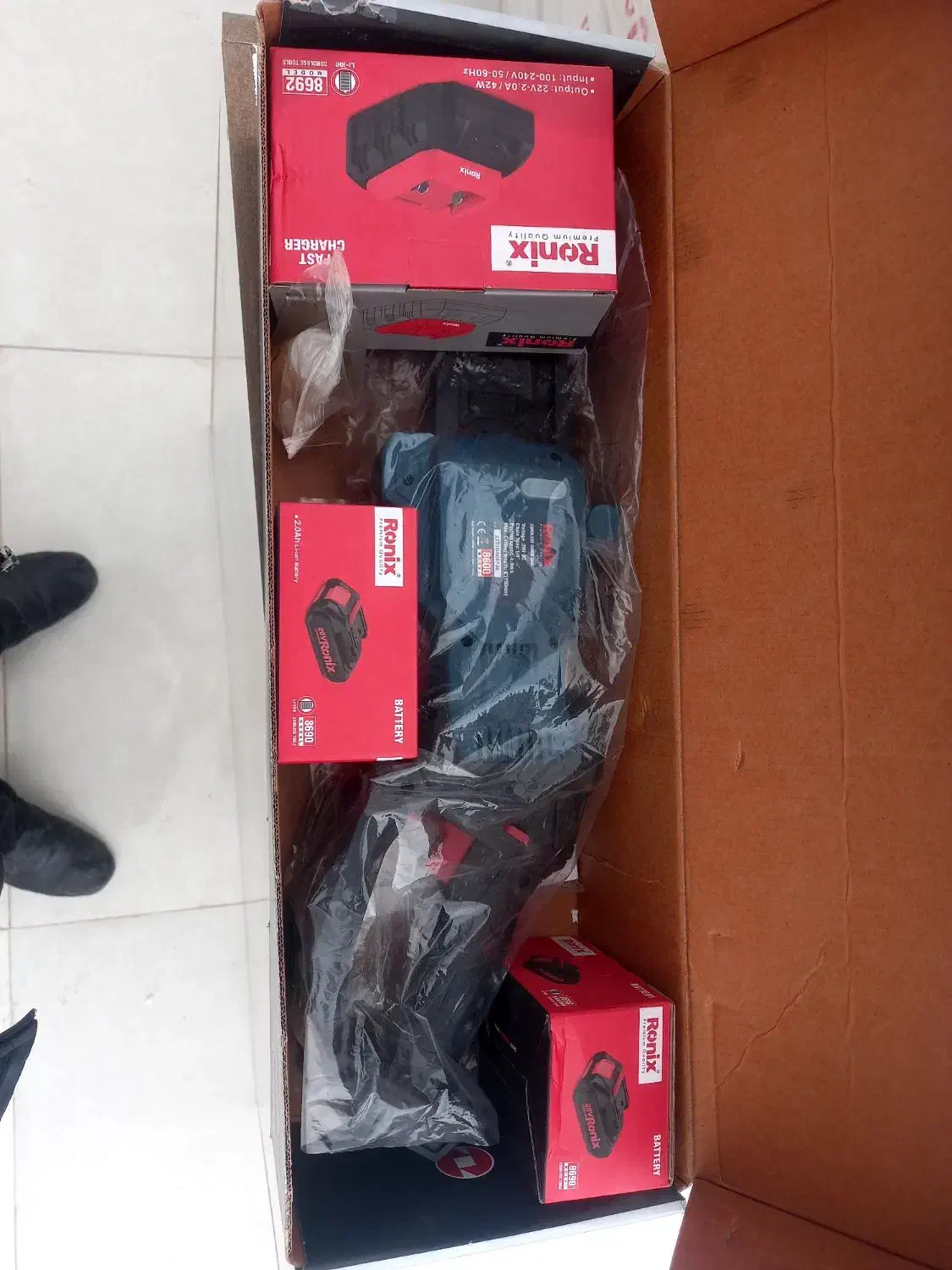 اره شارژی رونیکس کاملا نو وخشک|ابزارآلات|زنجان, |دیوار