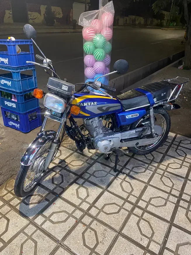 موتور تایوان تک تاز ۱۲۵|موتورسیکلت|نیشابور, کریم آباد|دیوار