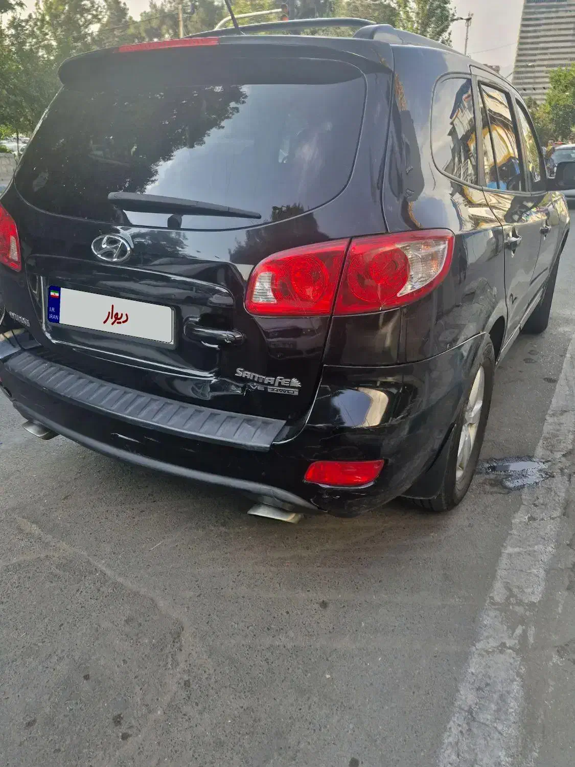 سانتافه ۲۰۰۸ مشکی ix45 2700|خودرو سواری و وانت|تهران, قلهک|دیوار
