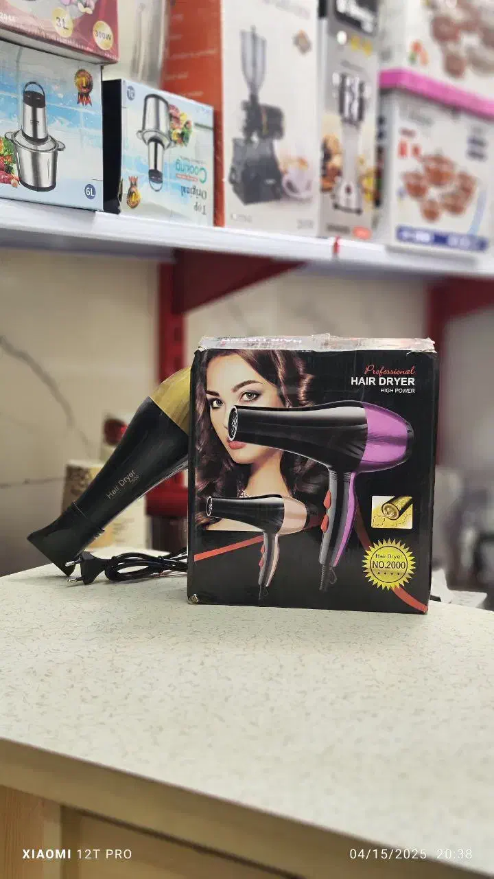 سشوار شانه دار جیپرس خارجی|آرایشی، بهداشتی، درمانی|رشت, سعدی (تختی)|دیوار