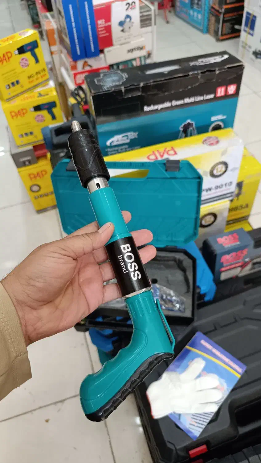 تفنگ میخکوب عصایی باس سری جدید باس اصلی عسایی|ابزارآلات|شیراز, شهرک رضوان|دیوار