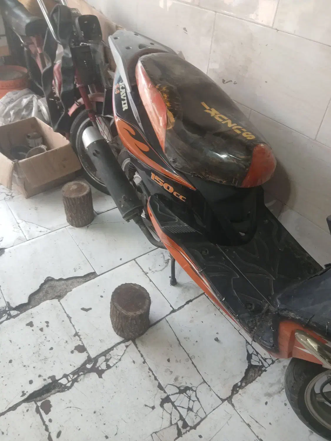 متور کیلیک 150|موتورسیکلت|محمدیه-قزوین, |دیوار