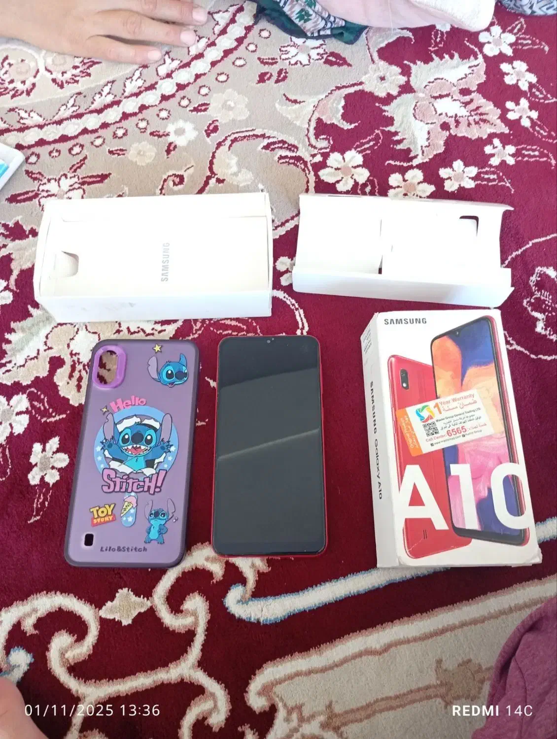 گوشی سامسونگ سالم سالم با کارتن|موبایل|ابهر, |دیوار