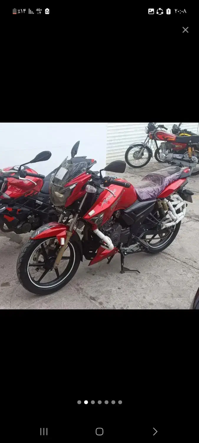 آپاچی 180 درحد|موتورسیکلت|کرج, احدآباد|دیوار