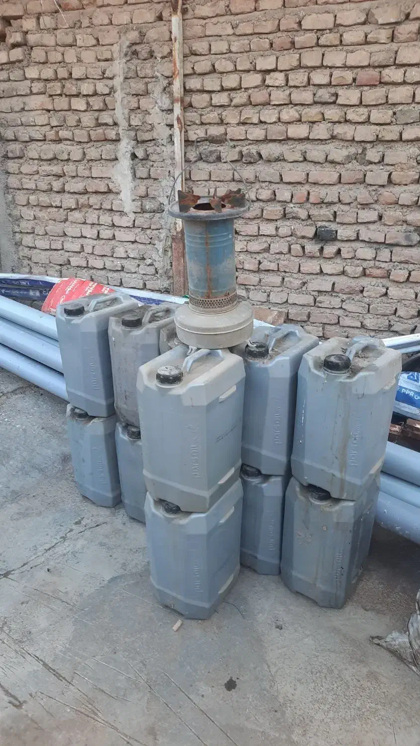 بشکه ۲۰ لیتری روغن|ظروف نگهدارنده، پلاستیکی، یک‌بارمصرف|علی‌آباد کتول, |دیوار