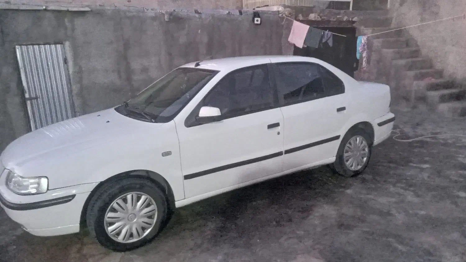 ماشین سمند سفید مدل ۹۶ ال ایکس|خودرو سواری و وانت|سنقر, |دیوار