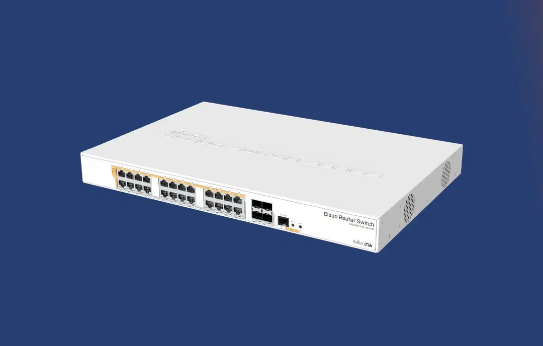 سوئیچ میکروتیک CRS328-24P-4S+RM|مودم و تجهیزات شبکه|تهران, بهار|دیوار