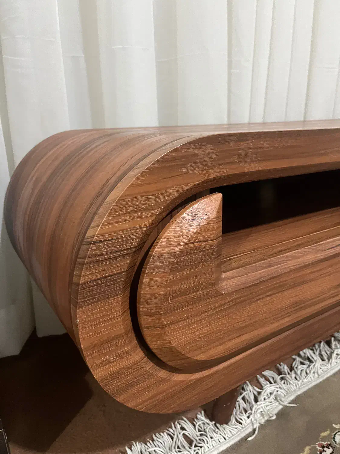 ست سه تیکه میزتلویزیون بوفه ساعت ایستاده|بوفه، ویترین، کنسول|همدان, |دیوار