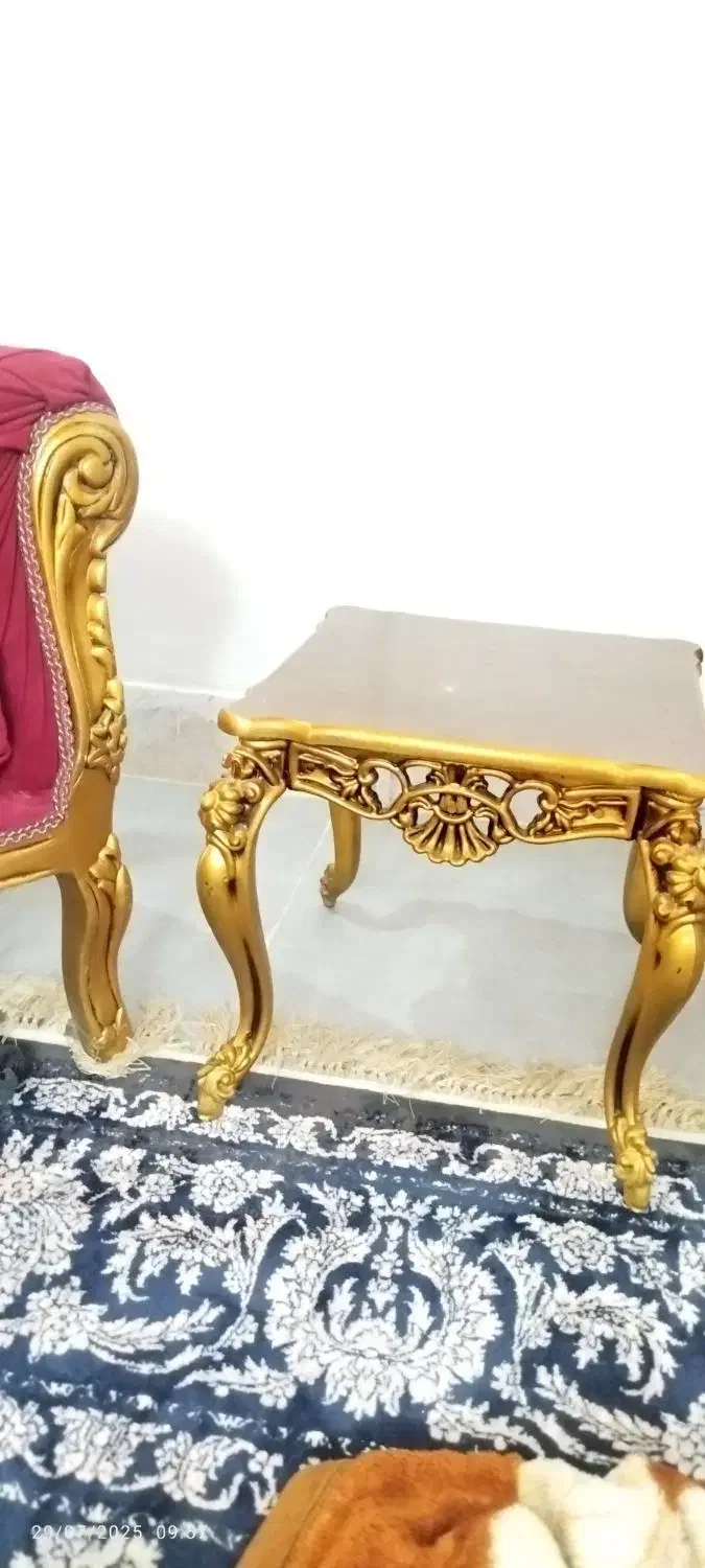 مبل سلطنتی|مبلمان خانگی و میز عسلی|دلیجان, |دیوار