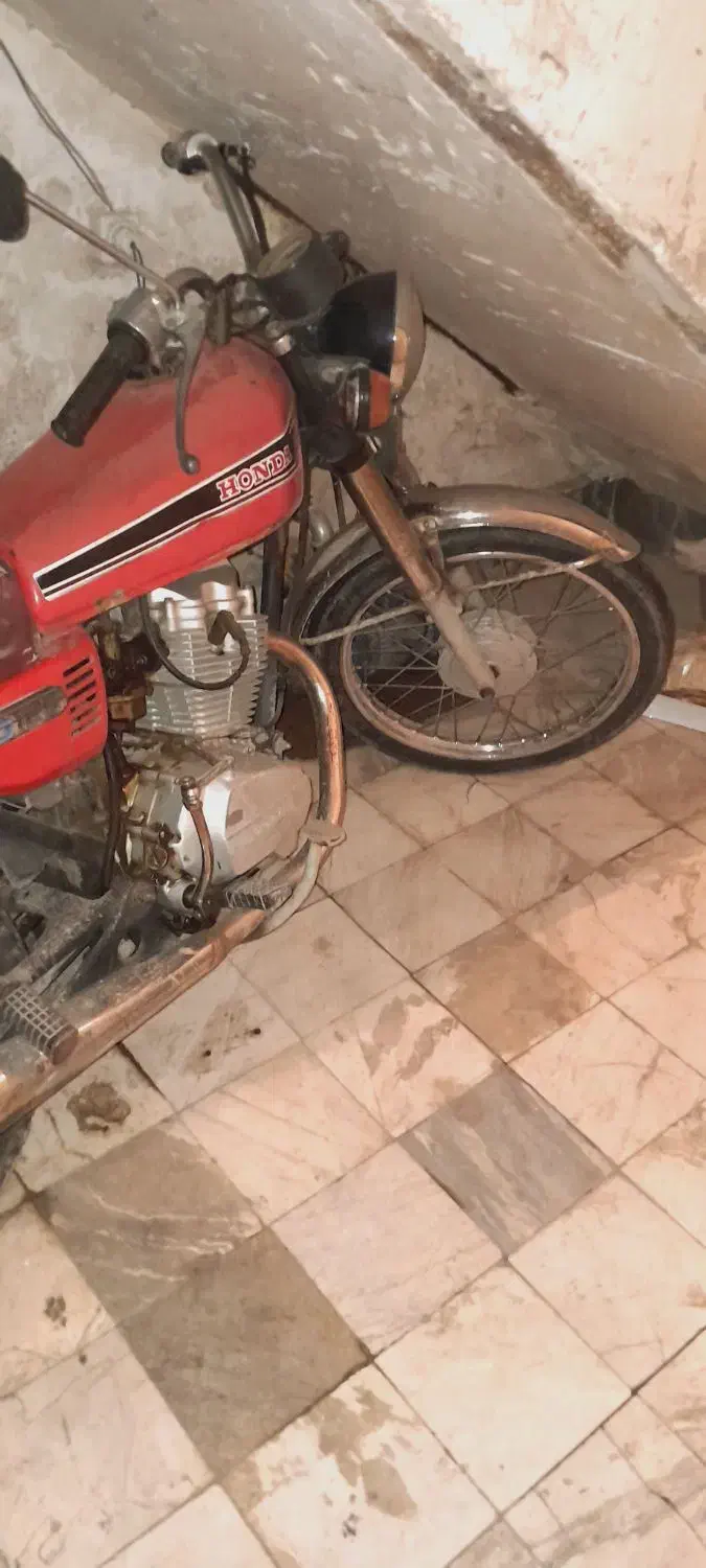 موتور سیکلت ۱۲۵سی جی بابرگه مزایده|موتورسیکلت|بهارستان, |دیوار