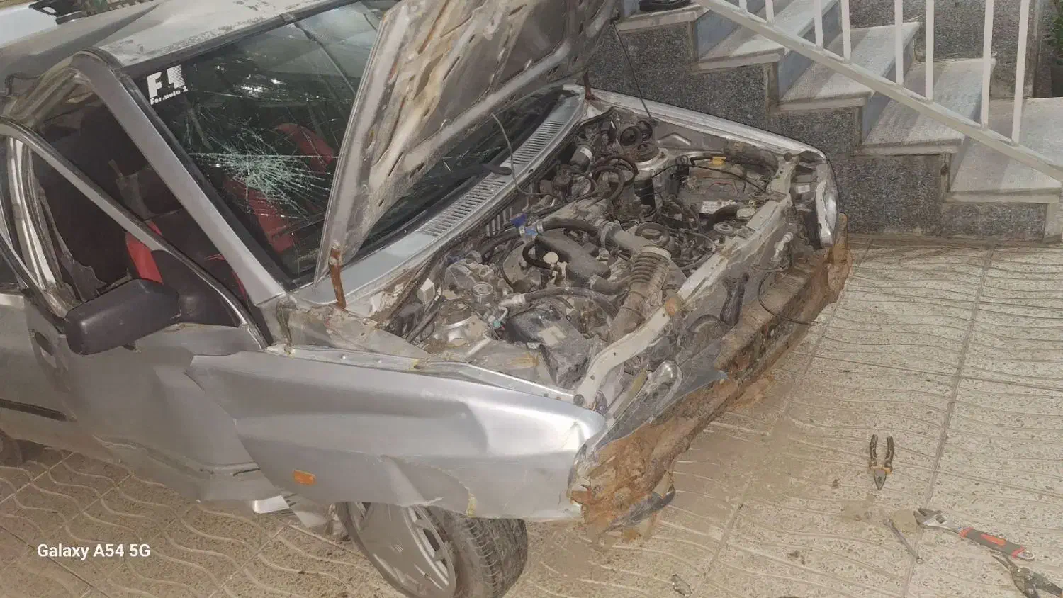 پراید تصادفی مدل۸۴ دوگانه|خودرو سواری و وانت|تبریز, |دیوار