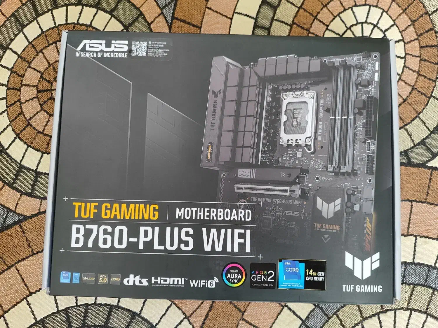 مادربرد B760 plus wifi DDR5|قطعات و لوازم جانبی رایانه|یزد, |دیوار