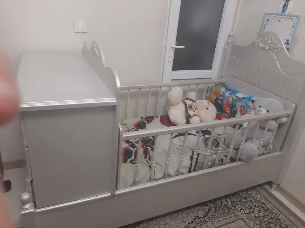 ست کامل تخت نوزاد و نوجوان|تخت و سرویس خواب|مشهد, زمانه|دیوار