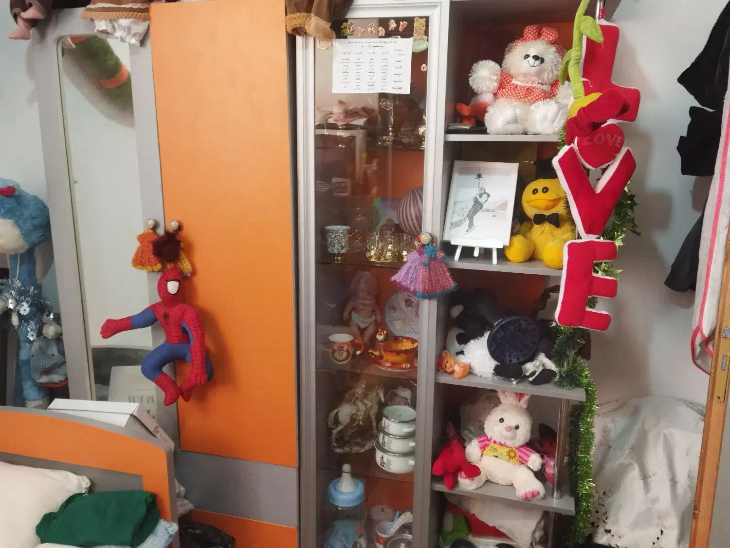 تخت و کمد نوجوان|تخت و سرویس خواب|ورامین, ورامین|دیوار