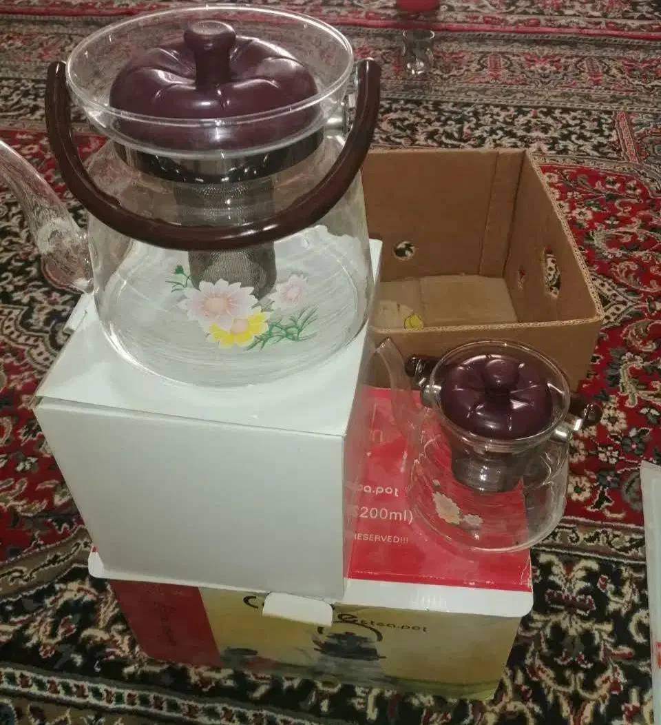 کتری و قوری پیرکس|قوری، کتری، قهوه‌ساز دستی|رفسنجان, |دیوار