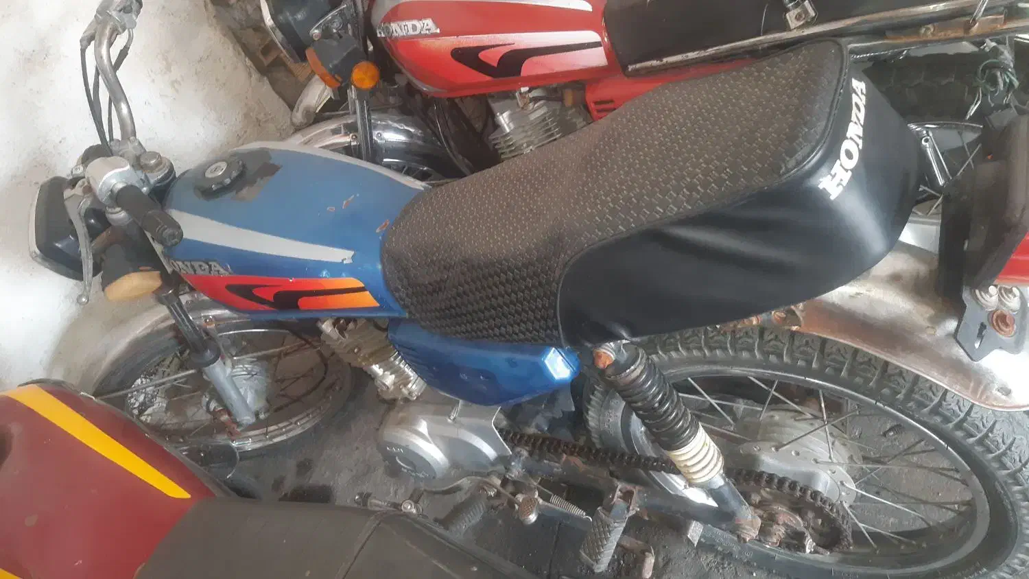 پلاک قدیم|موتورسیکلت|دهدشت, |دیوار