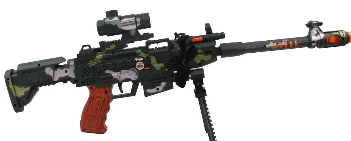 تفنگ بازی ماشین گان|اسباببازی|قم, باجک سه|دیوار