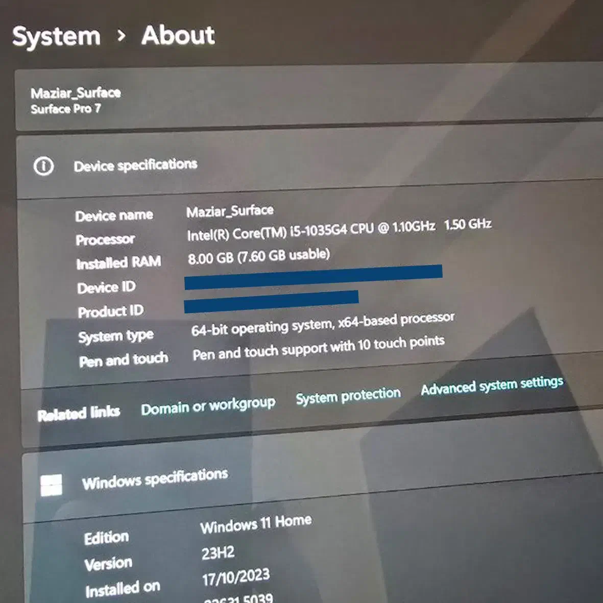 سورفیس پرو 7 قسطی لپتاپ آمریکایی|رایانه همراه|ساری, |دیوار