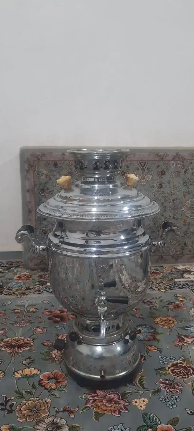 یک عدد سماور سالم و درحد نو|سماور، چای‌ساز، قهوه‌ساز|کوزران, |دیوار