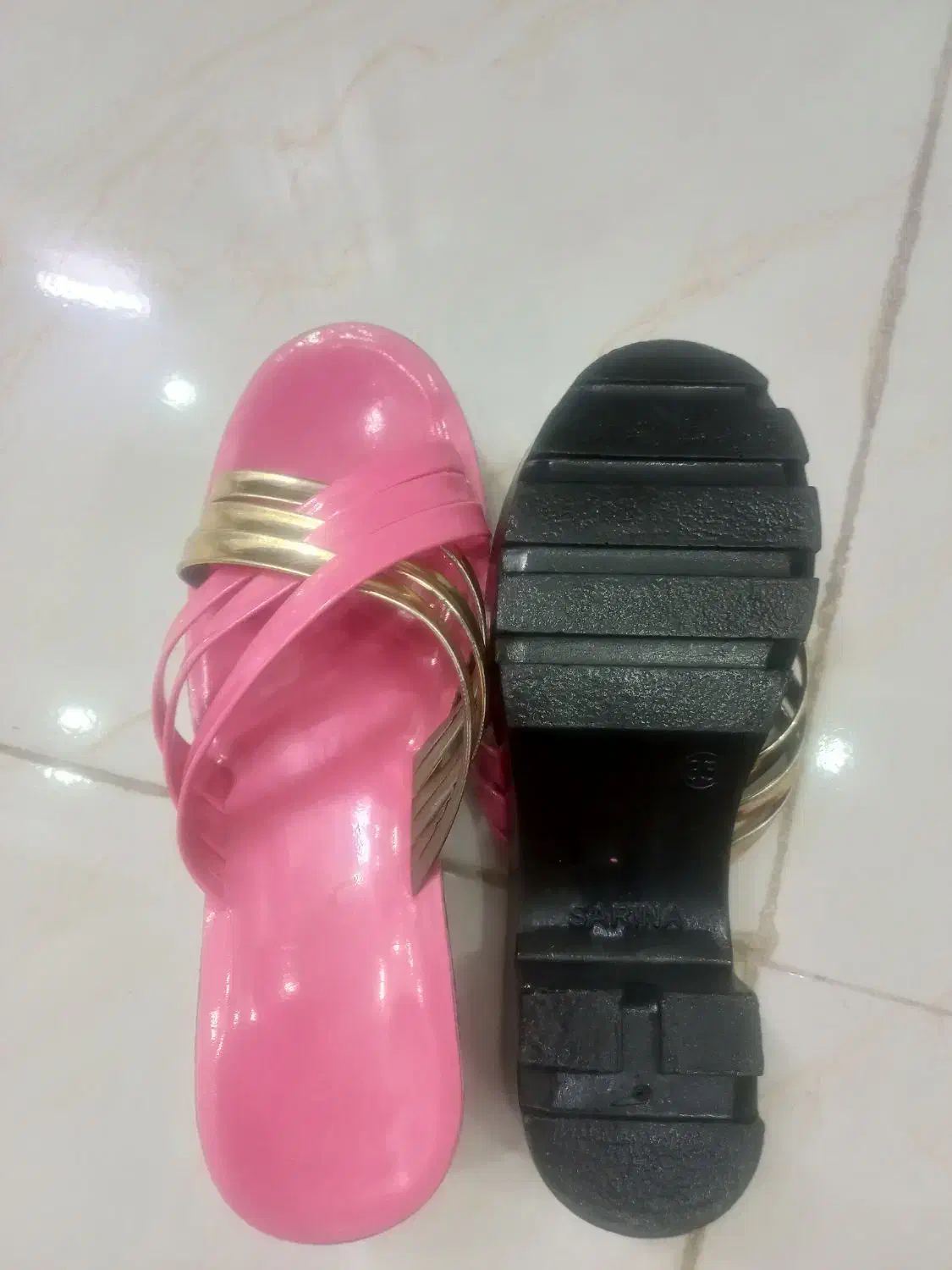 دمپایی رو فرشی دخترانه سایز ۳۵|کیف، کفش، کمربند|بروجرد, |دیوار