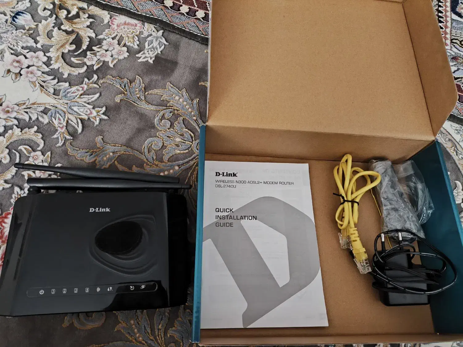 مودم adsl D-link|مودم و تجهیزات شبکه|ماهدشت, |دیوار