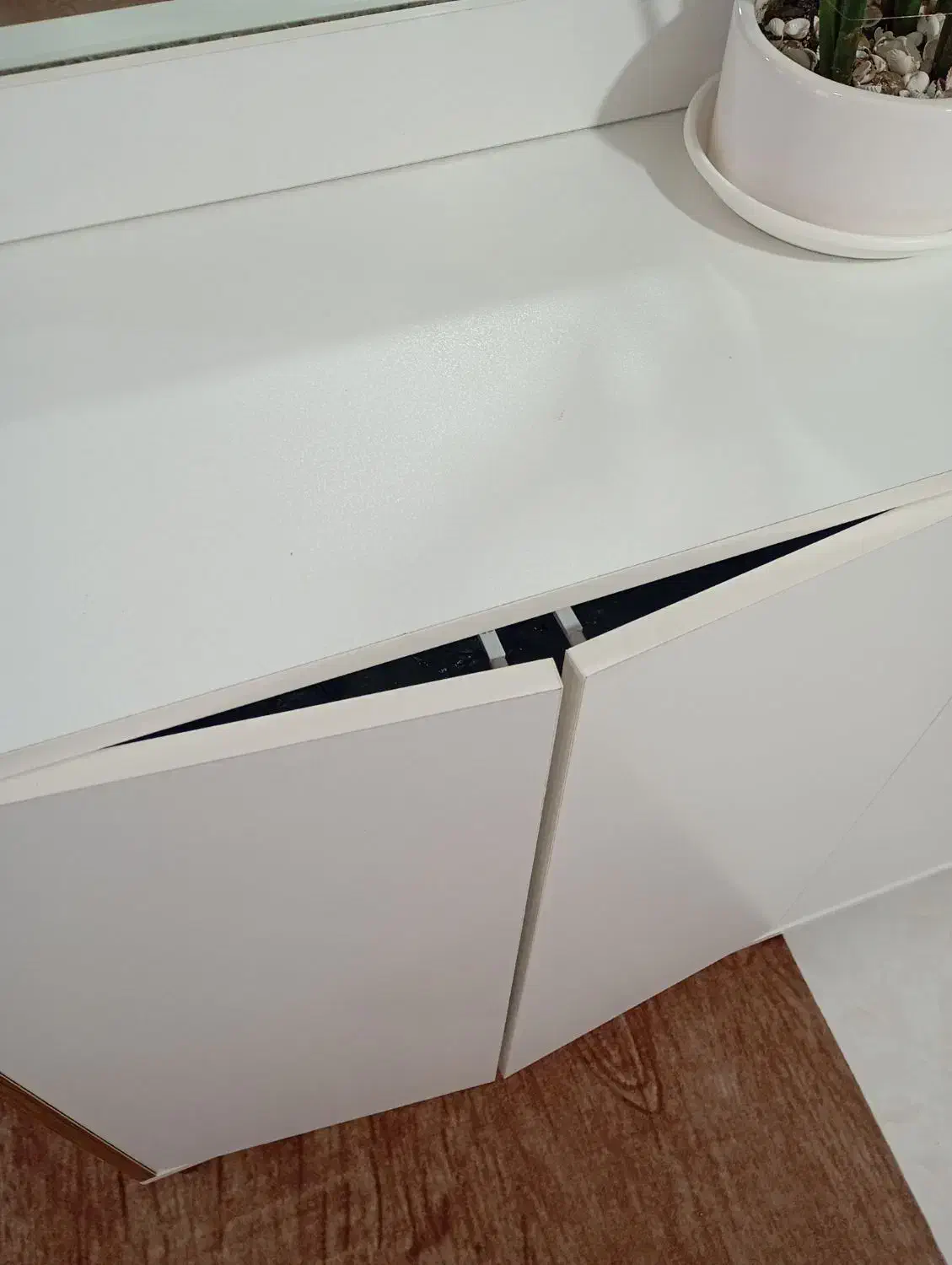 ست میز تی وی و آینه کنسول|بوفه، ویترین، کنسول|شاهدشهر, |دیوار