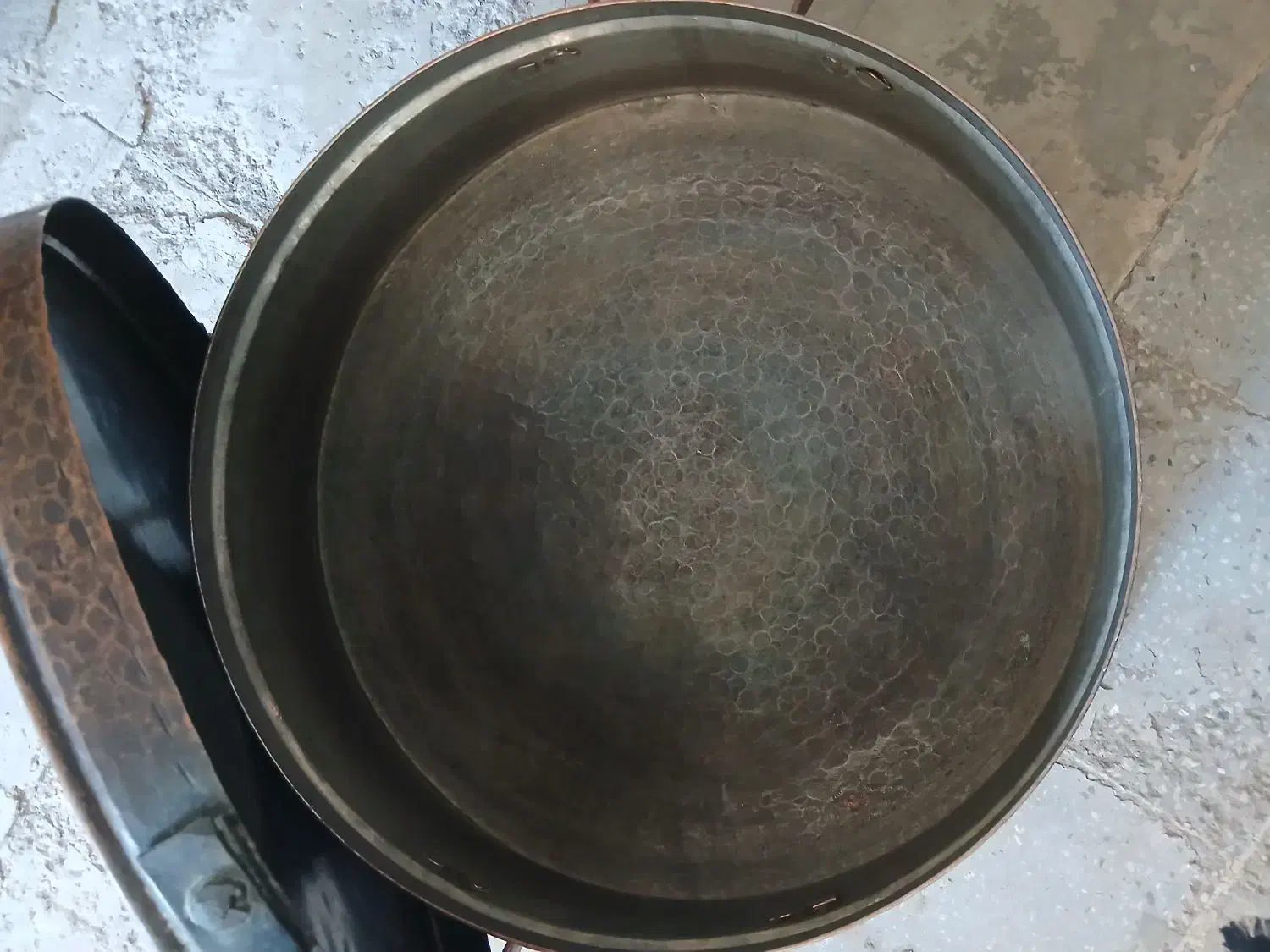 دیگ و تشت مس|بوفه، ویترین، کنسول|گناباد, |دیوار