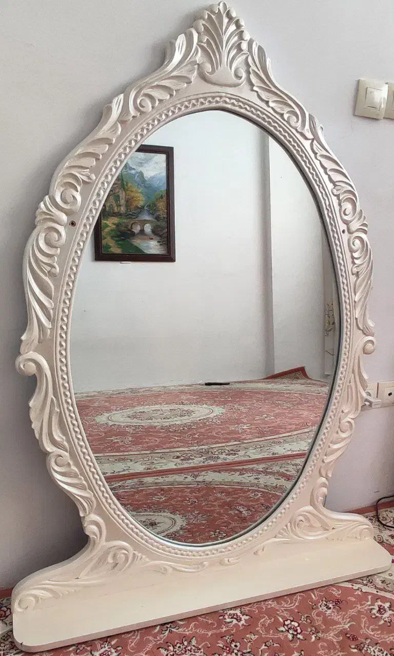 اینه بزرگ باقابلیت چوبی|آینه|مشهد, جاهد شهر|دیوار