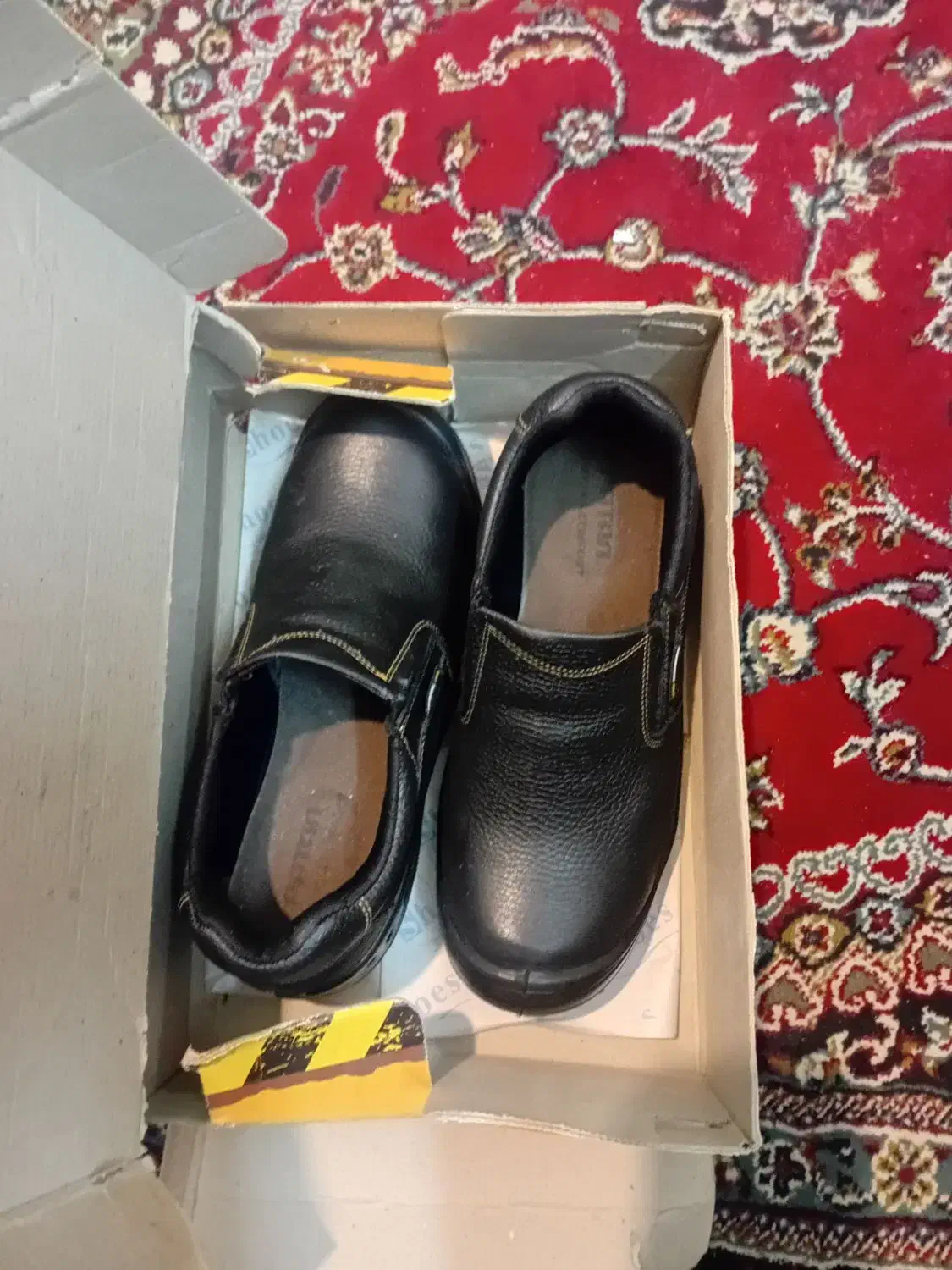 کفش ایمنی چرمی (عایق برق) نو - سایز 42|کیف، کفش، کمربند|برازجان, |دیوار