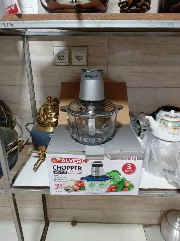 خوردن کن ۴ تیقه برند الور|خردکن، آسیاب، غذاساز|تهران, کیانشهر|دیوار