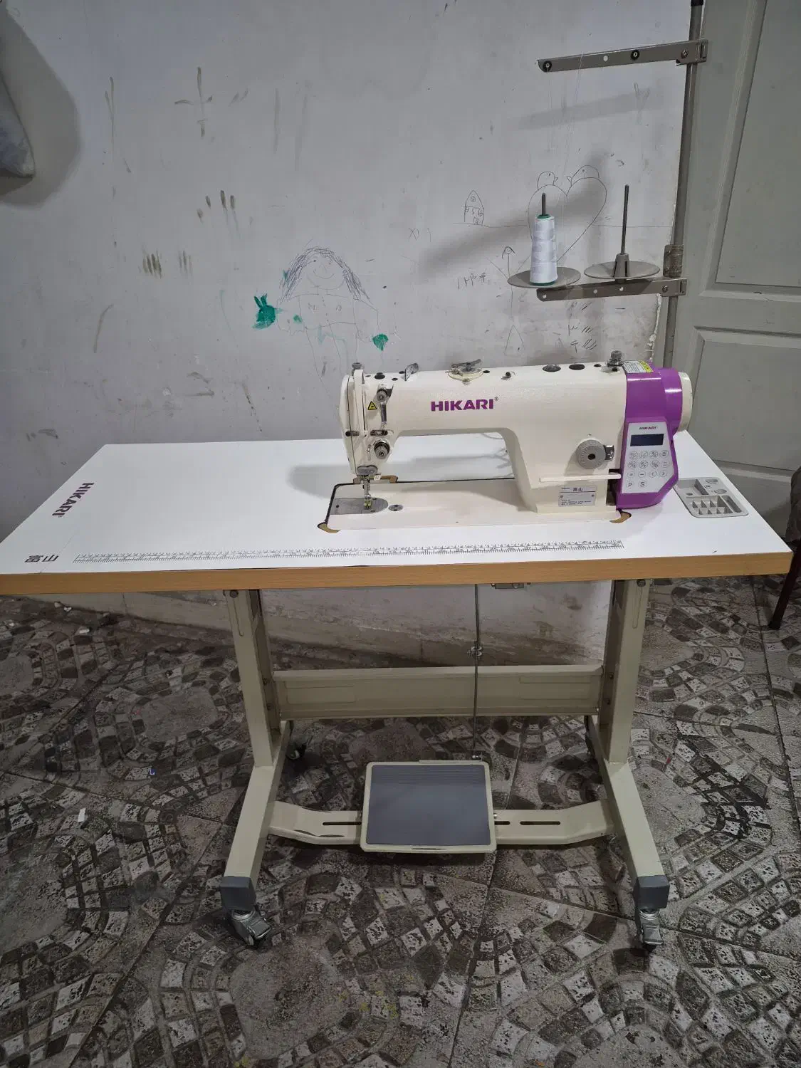 چرخ خیاطی صنعتی راسته کامپیوتری هیکاری|چرخ خیاطی و ریسندگی|تهران, سجاد|دیوار