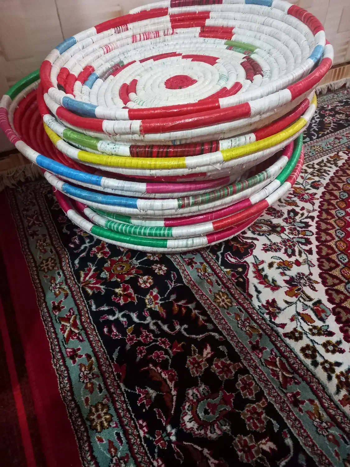 طبق ...طبگ|صنایع دستی و سایر لوازم تزئینی|کارون, |دیوار