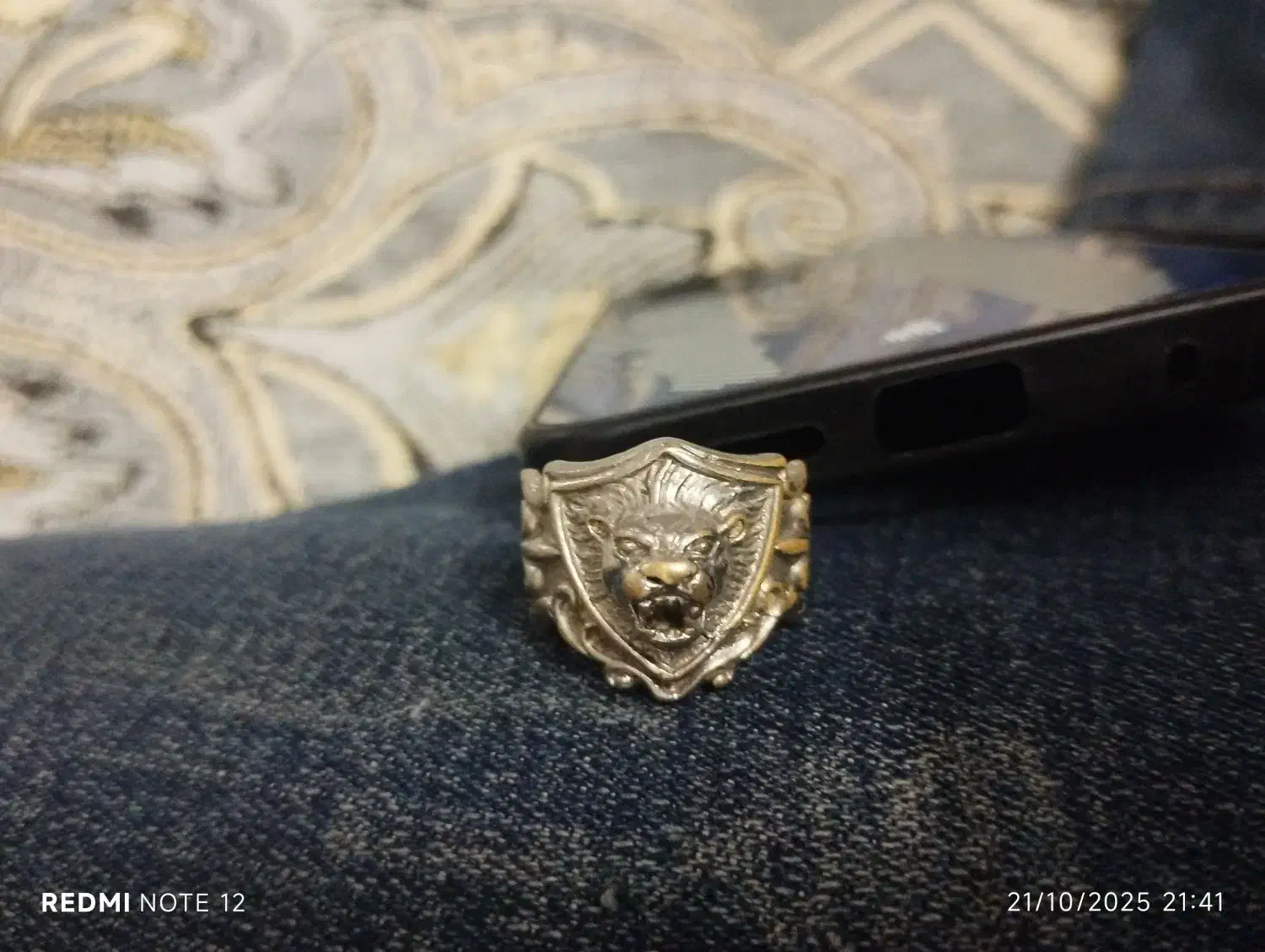 انگشتر درجه یک کله شیر|جواهرات|کبودرآهنگ, |دیوار