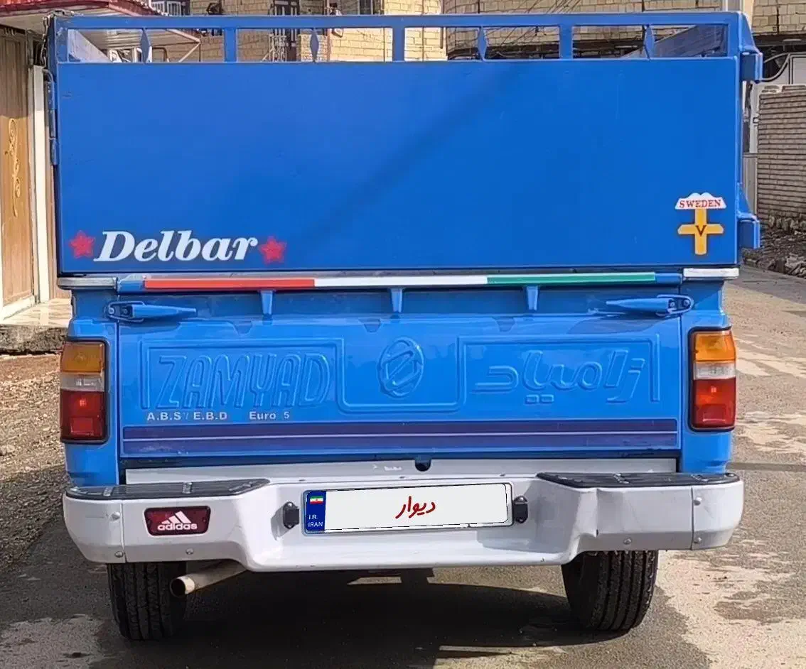 وانت نیسان زامیاد مدل 1403دوگانه کارخانه آبشنال|خودرو سواری و وانت|خرمآباد, |دیوار