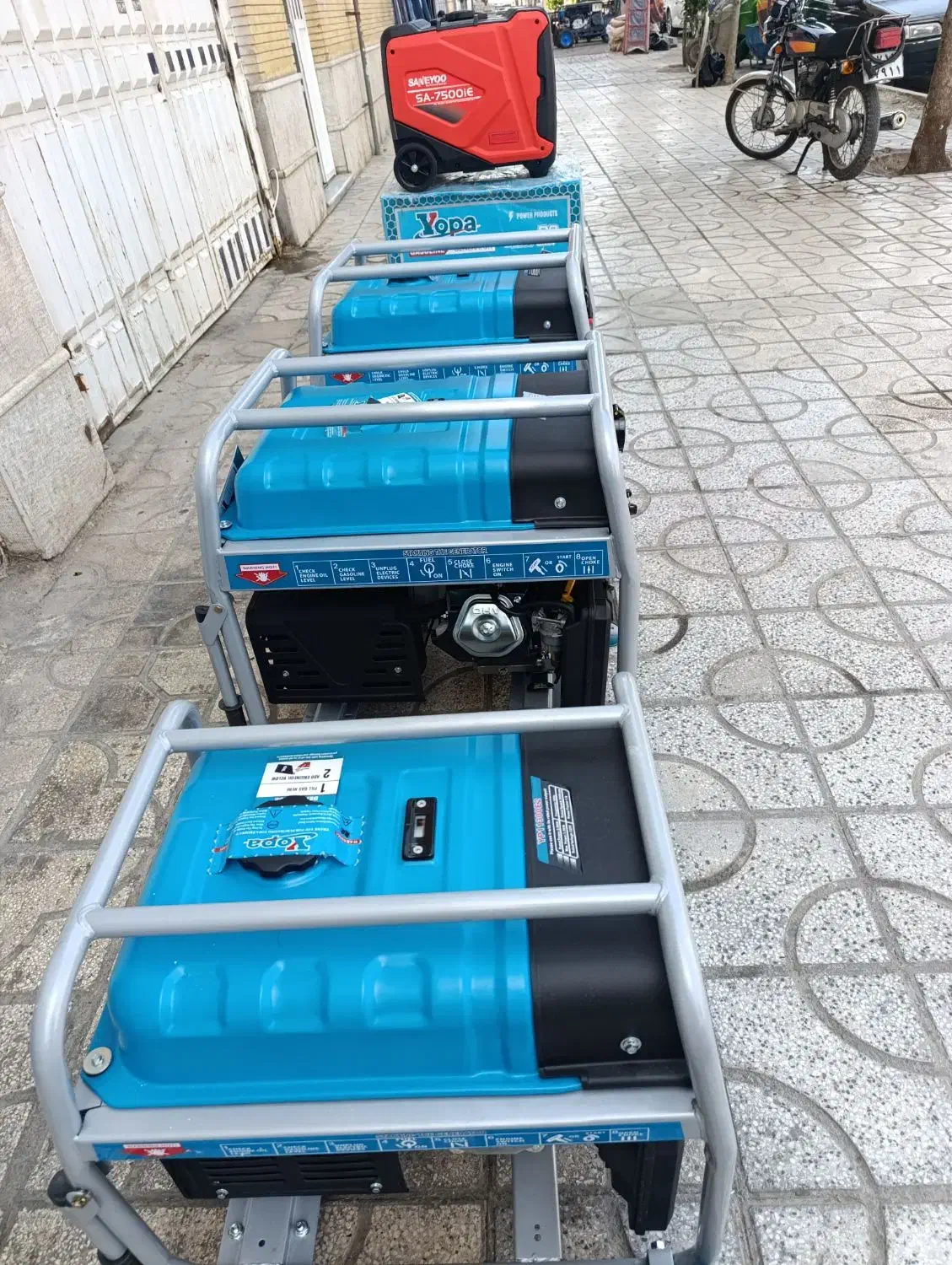 موتور برق یوپا 5/5 کیلووات تحت لیسانس ژاپن|ماشین‌آلات صنعتی|شیراز, شهرک مطهری|دیوار