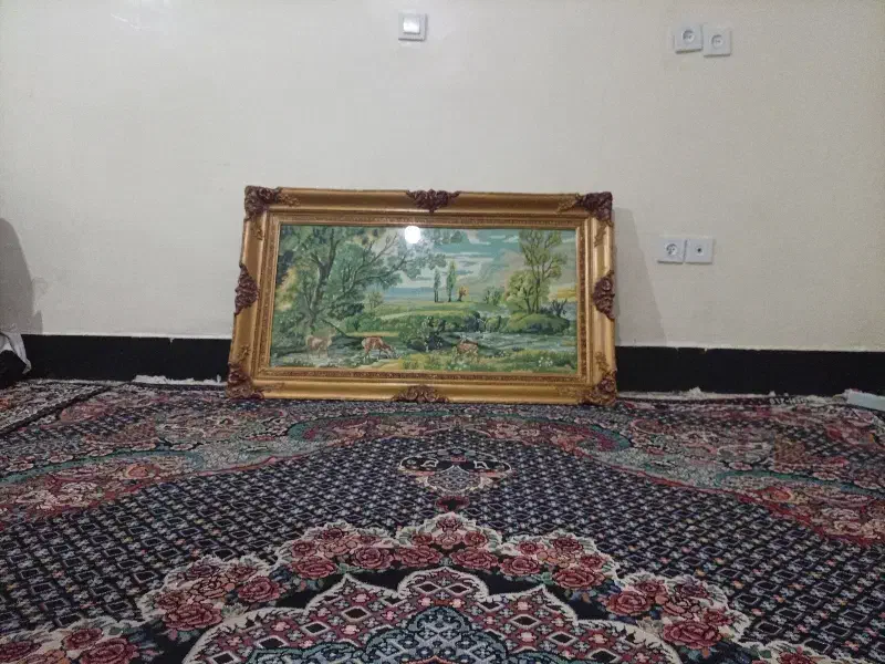 تا بلاو نو نو بدون زدگی وخط خشی تمیز|تابلو فرش|خرم‌آباد, |دیوار