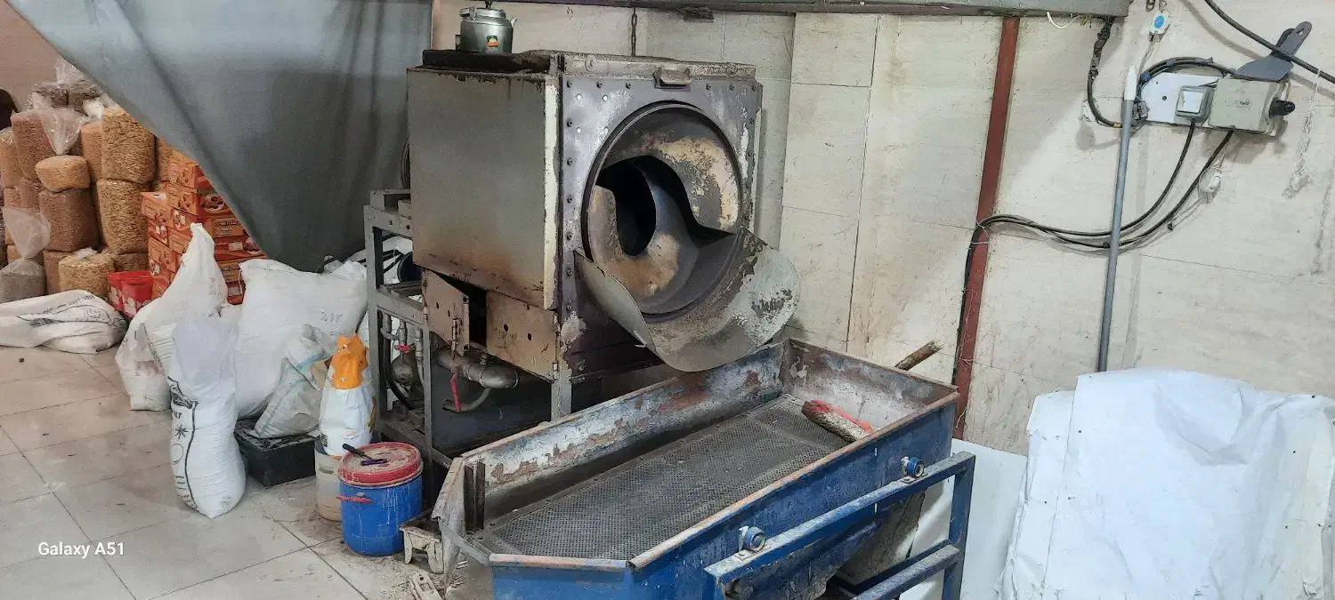 دستگاه تفت آجیل|ماشین‌آلات صنعتی|مشهد, چهارچشمه|دیوار