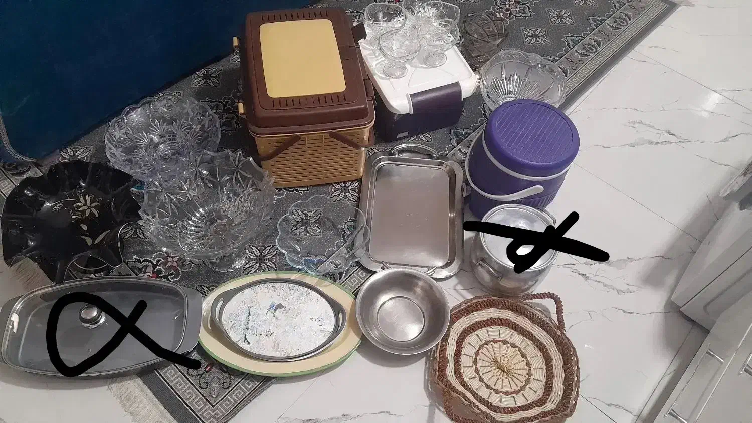 سبدمسافرتی وغیره تعویض باتبلت یاتخت دوطبقه|ظروف سرو و پذیرایی|پاکدشت, پاکدشت (مامازند)|دیوار