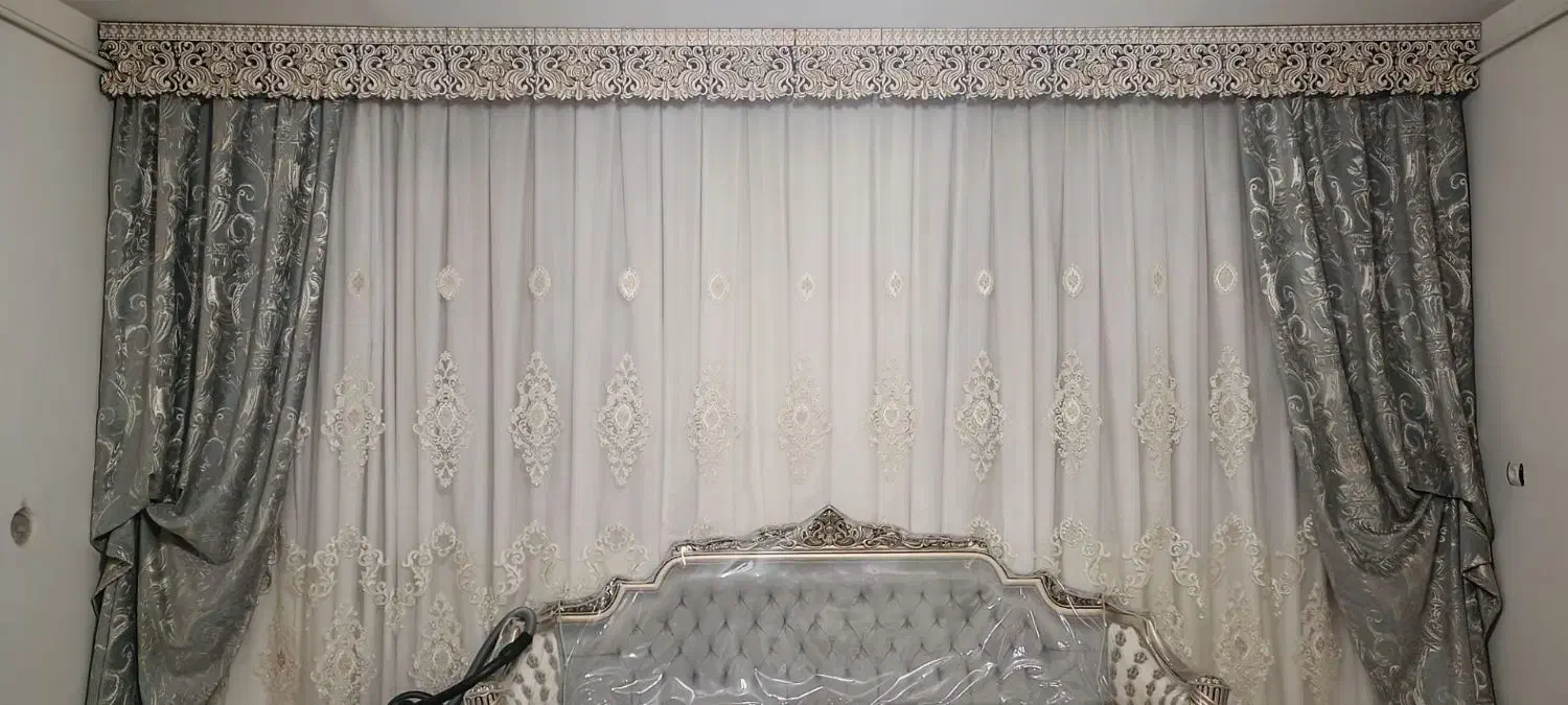 پرده پذیرایی|پرده، رانر، رومیزی|اقبالیه, |دیوار