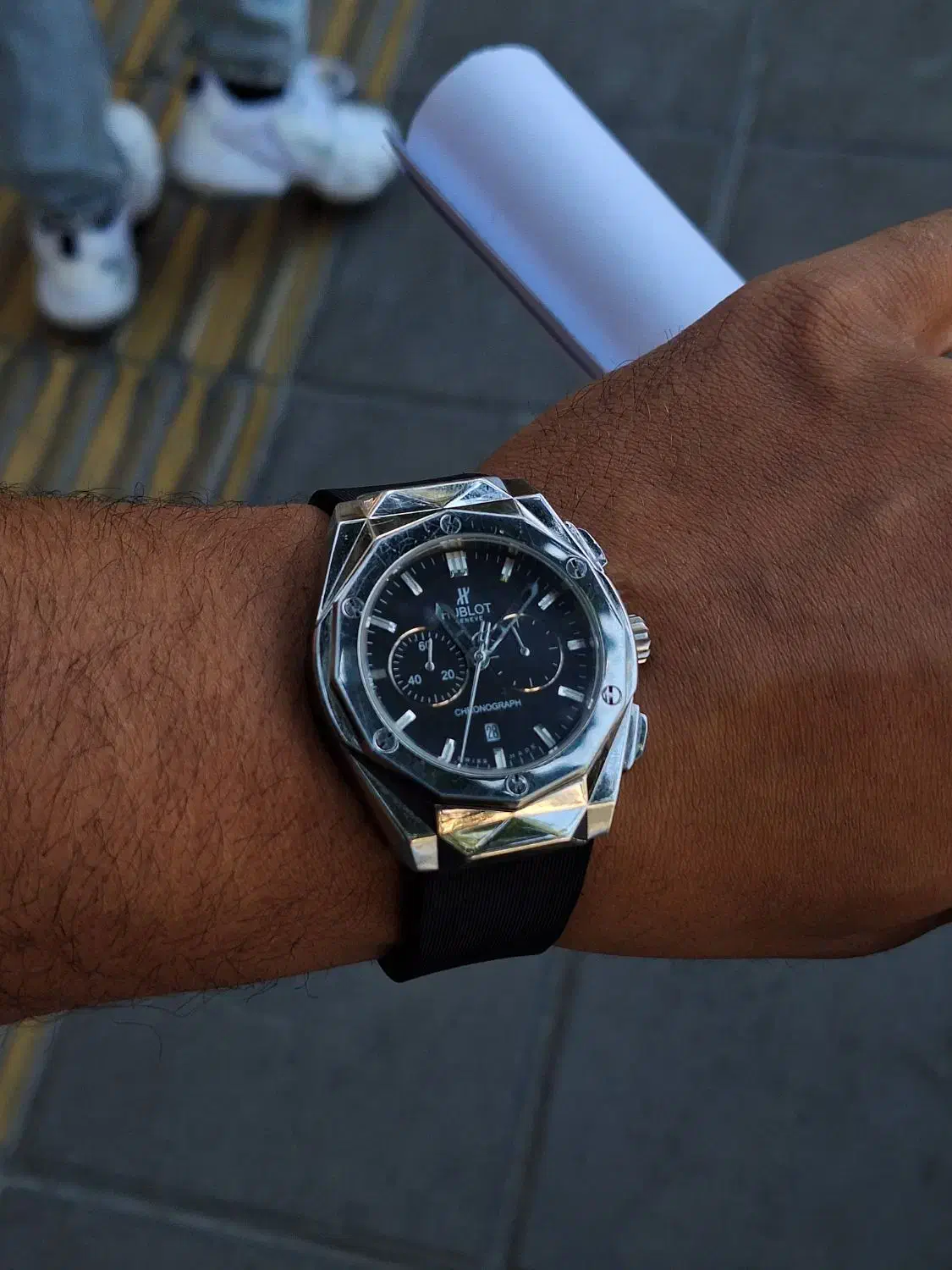 سعات هابلوت اصل موتور ژاپن ۳ زمانه|ساعت|بوکان, |دیوار