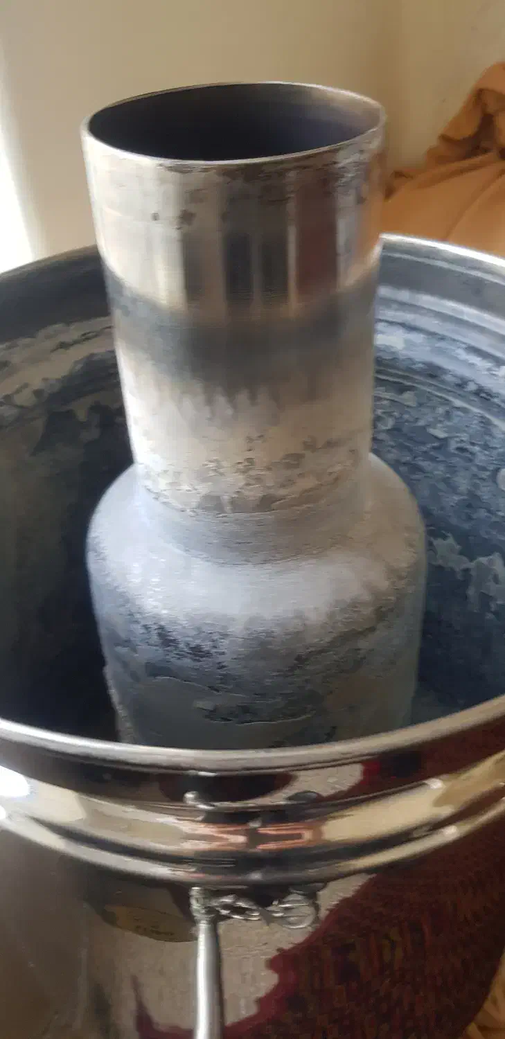 سماورنفتی قدیمی ۲۰ لیتری|کلکسیون اشیاء عتیقه|تهران, سازمان آب|دیوار