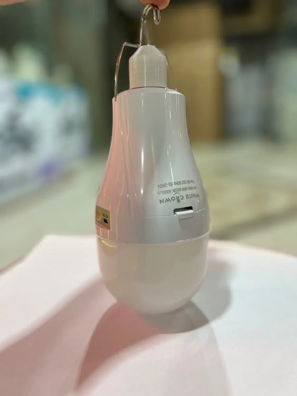 لامپ سیار شارژی|لامپ و چراغ|بانه, |دیوار