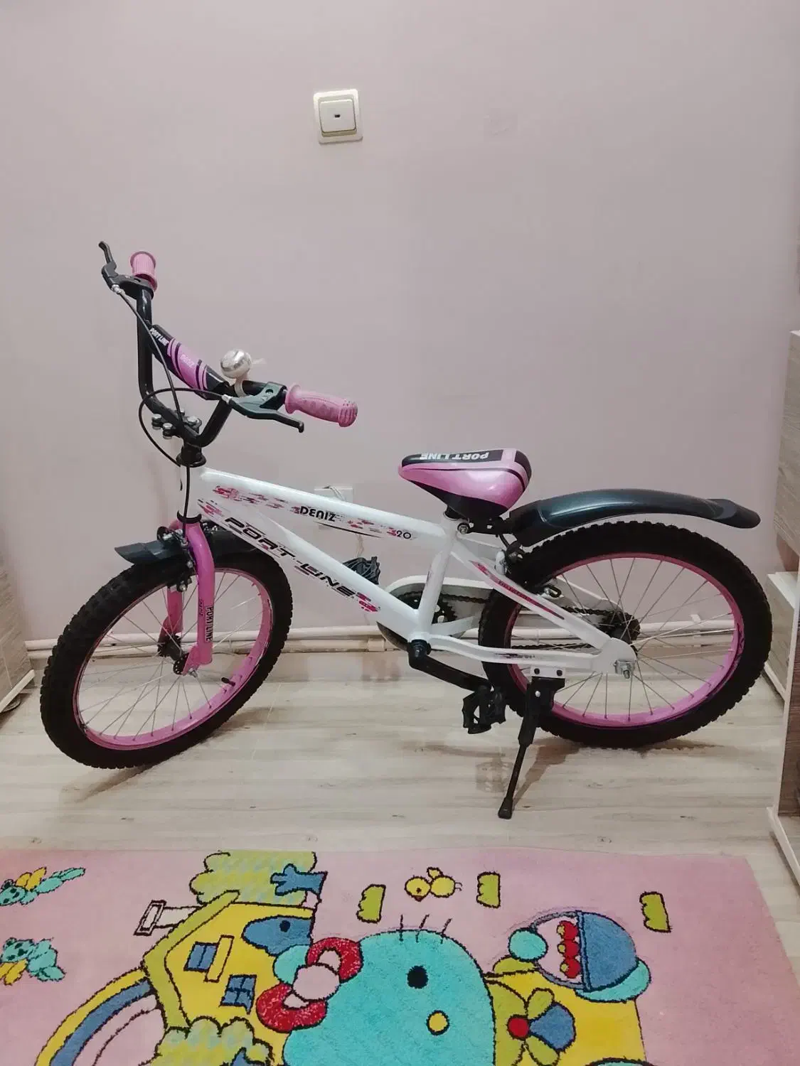 دوچرخه ی  دخترانه سالم در حد نو|دوچرخه، اسکیت، اسکوتر|پاکدشت, پاکدشت (مامازند)|دیوار